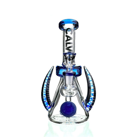Bong Space Horn Rig Blue