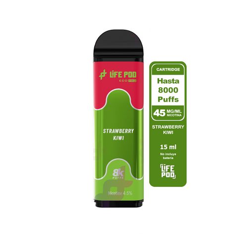 Recarga Strawberry Kiwi 8000 Puffs 4,5 %