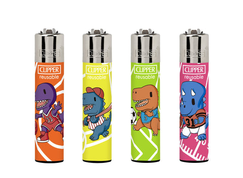 Encendedor Clipper Dino Sports
