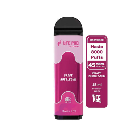 Recarga Grape Bubblegum 8000 Puffs