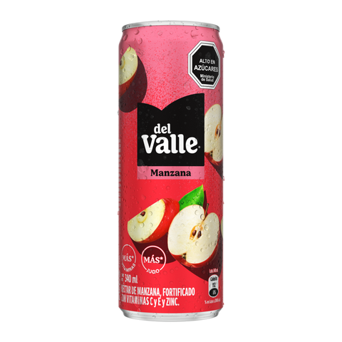 Del Valle Manzana Lata 340 ml