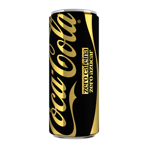 Coca Cola Zero Cafeina Zero Azucar Lata 310 ml