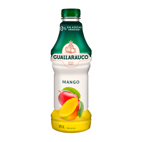 Jugo Guallarauco Mango 1 lt 0% Azucar Añadida