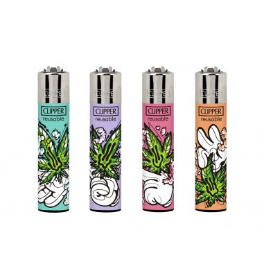 Encendedor Clipper Cartoon Leaves