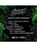 Gorilla Ghost GK x 12 Semillas Feminizadas