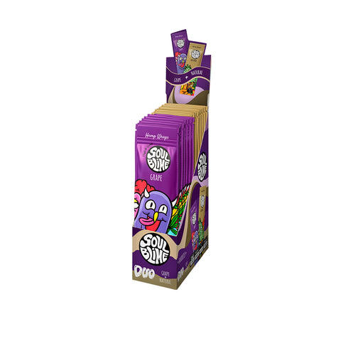 Blunt Hemp Wrap Favorites Natural & Grape