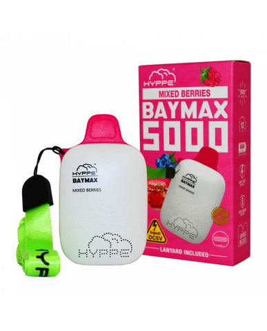 Vaporizador Desechable Hyppe Baymax 5000 Puffs Mixed Berries