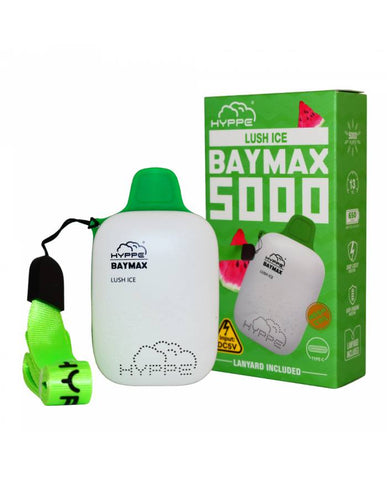 Vaporizador Desechable Hyppe Baymax 5000 Puffs Lush Ice