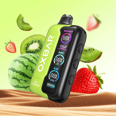 Vaporizador Trifusión 45000  Puffs  Frutilla Kiwi Sandia