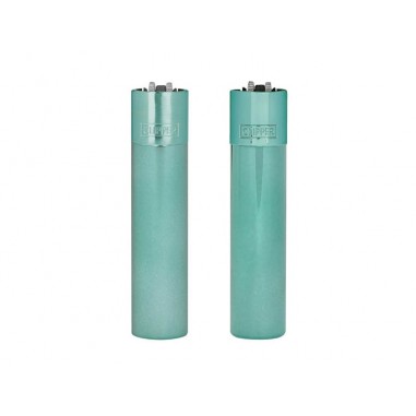 Encendedor Clipper Metal Turquesa