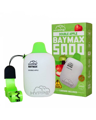 Vaporizador Desechable Hyppe Baymax 5000 Puffs Double Apple