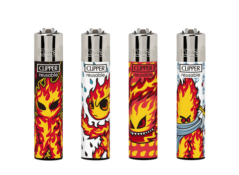 Encendedor Clipper Burning Man