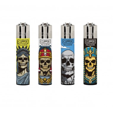 Encendedor Clipper Monumental Bones