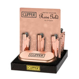 Encendedor Clipper Metal Rose Gold