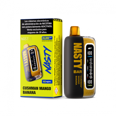 Vaporizador Bar Cushman Mango Banana 20000 Puffs