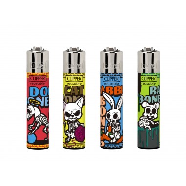 Encendedor Clipper Death Animals 1