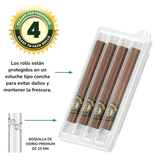 King Size Rolls Pre Enrolados con Boquilla de Vidrio Sabor Mango