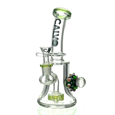 Bong Implossion Wheel Rig 19 cm Verde