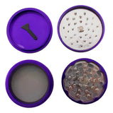 Moledor 4 Piezas Morado