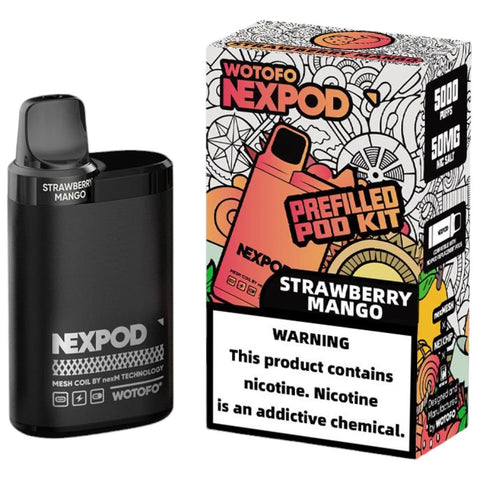 Vaporizador Wotofo Nexpod 5000 (Pod Pre-Cargado) Strawberry Mango