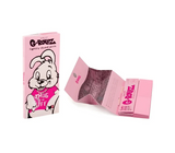 Papelillo G-Rollz 1 1/4 + Tips + Bandeja  Banksy Conejo Pink