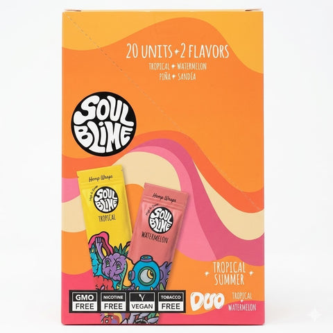 Blunt Hemp Wrap Duo Tropical Summer