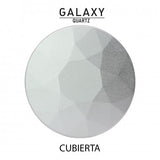 Moledor Galaxy Quartz Plateado