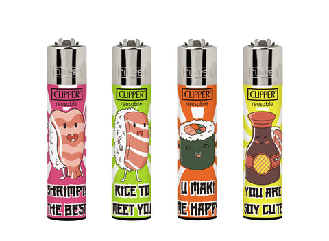Encendedor Clipper Sushi Sentences