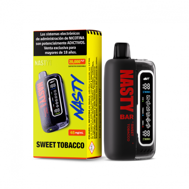 Vaporizador Bar Sweet Tobacco 20000 Puffs