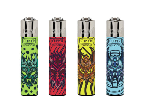 Encendedor Clipper Tribal Mask