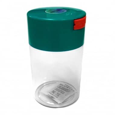 Contenedor Curado Base Transparente Verde Agua 650 ml