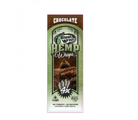 Hemp Wraps x 4 Chocolate