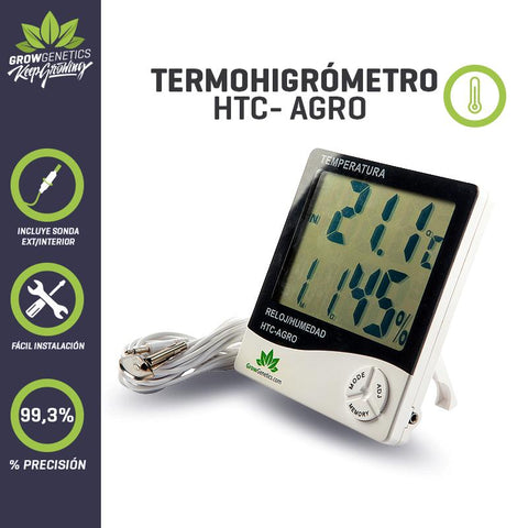 Termohigrometro HTC-AGRO